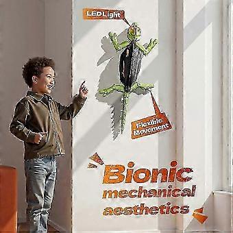 Remote Control Wall Climbing Robot Toy, Rechargeable Gecko-inspired Crawler for Kids