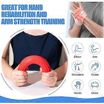 1set/4pcs Grip Strength Trainer, Resistance Bar, Used to Relieve Pain in the Elbow, Wrist, and Forearm