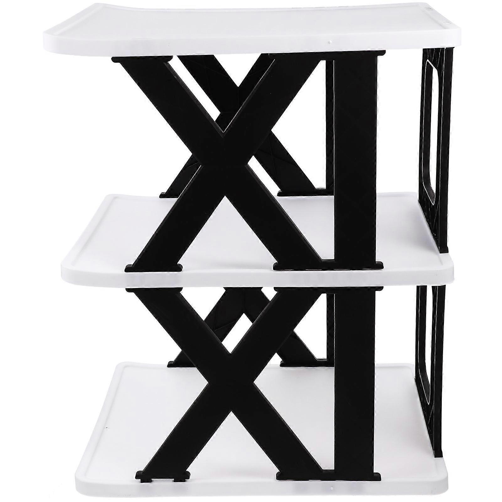 Multi-Layer Shoe Rack Plastic Shelf for Shoe Organization