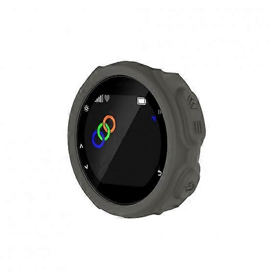 2pcs-Silicone Protective Case Compatible with Garmin Forerunner 235/735XT, Gray