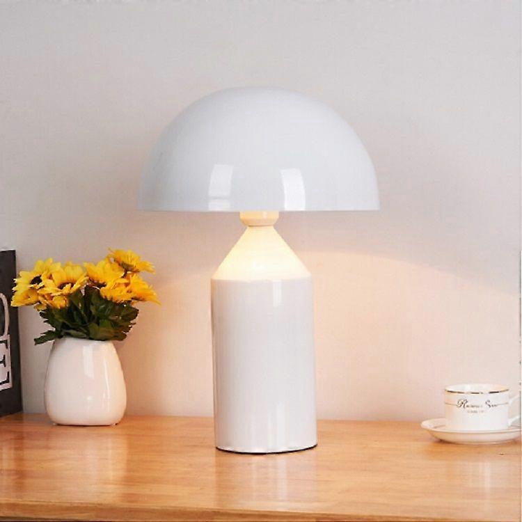 220V E14 LED Metal Mushroom Table Lamp