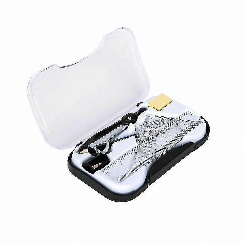 16-Piece Precision Drafting Compass Kit for Classroom Mathematics