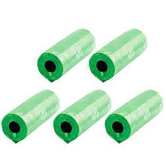 5 Roll/Pack of Large Capacity Pet Garbage Bags, Essential for Outdoor Pet Travel Needs