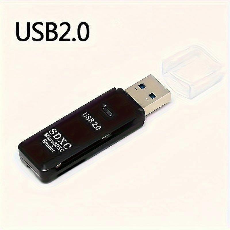 USB2.0 USB3.0 High-speed Multifunctional 2-in-1 SD TF Card Reader