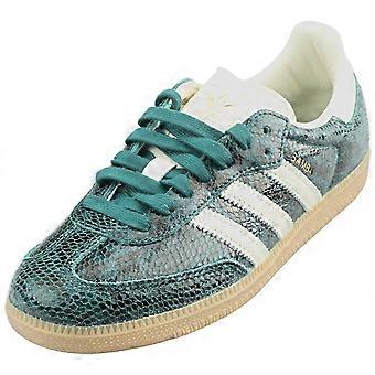 adidas Samba Og Womens Fashion Trainers in Green White