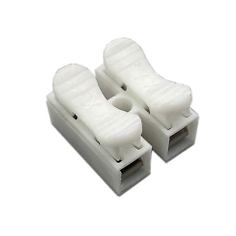 Electrical Cable Connectors Quick Splice Lock Wire Connection Terminalswhite30pcs