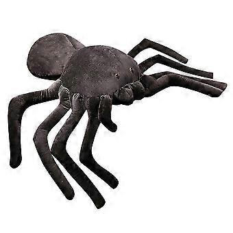 Giant Spider Plush Toy, Black Stuffed Animal for Kids, Soft Plush Material