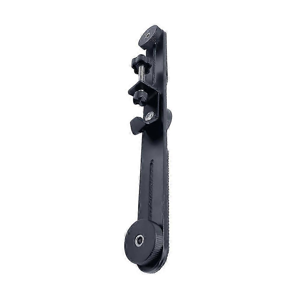 Smartphone Mount Adapter Rack Live Streaming Phone Mount Adapter Mic Mount Adapter Black 1Pack