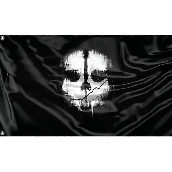 COD Ghost Face Flag OLM-065