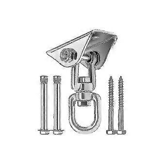 450kg Capacity Stainless Steel 360° Rotating Ceiling Swing Hook for Concrete Wood Playground Porch Seat