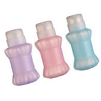 Lockable Remover Bottle for Nail Polish Remover with 3Pcs Assorted