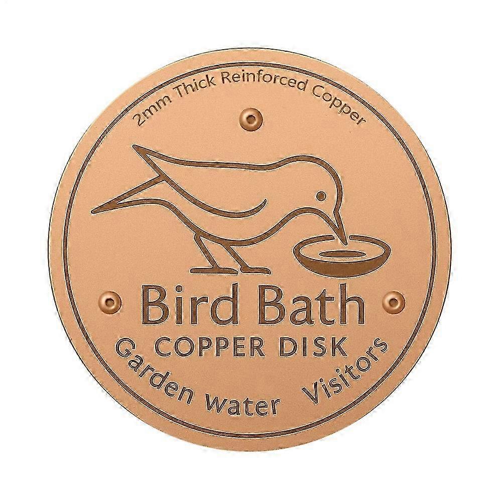 Solid Copper Birdbath Cleaner