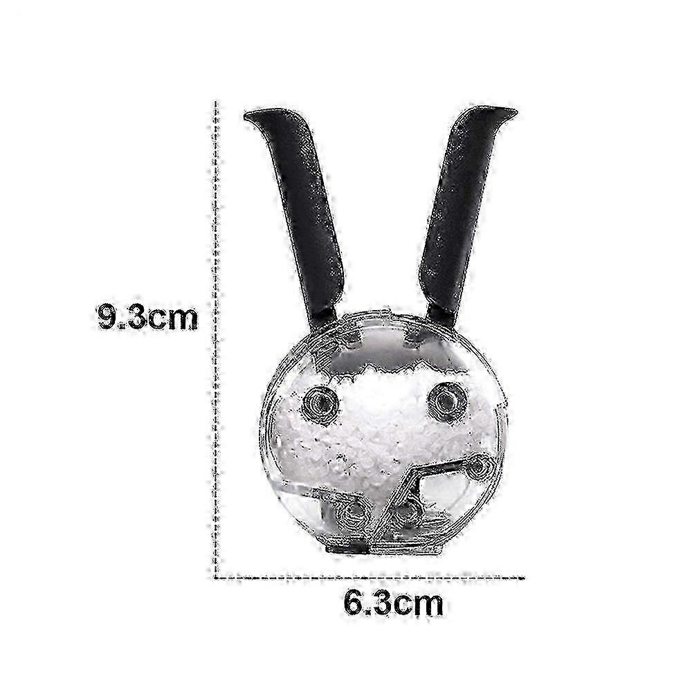 2-Pack Ceramic Salt Pepper Grinder