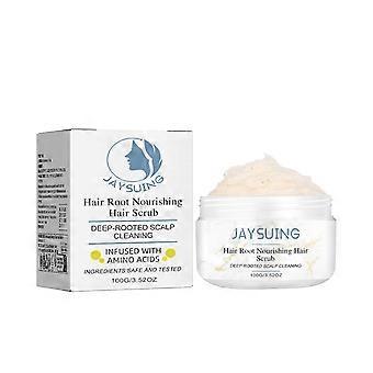 Jaysuing Scalp Scrub with Sea Salt, Ginger & Amino Acids for Healthy Hair Growth