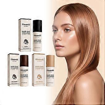 One-Wash Salon-Effect Hair Color Shampoo, Dark Brown Hair Dye, No Ammonia & No PPD, Fast Gray Hair Coverage, Effortless DIY At-Home Coloring