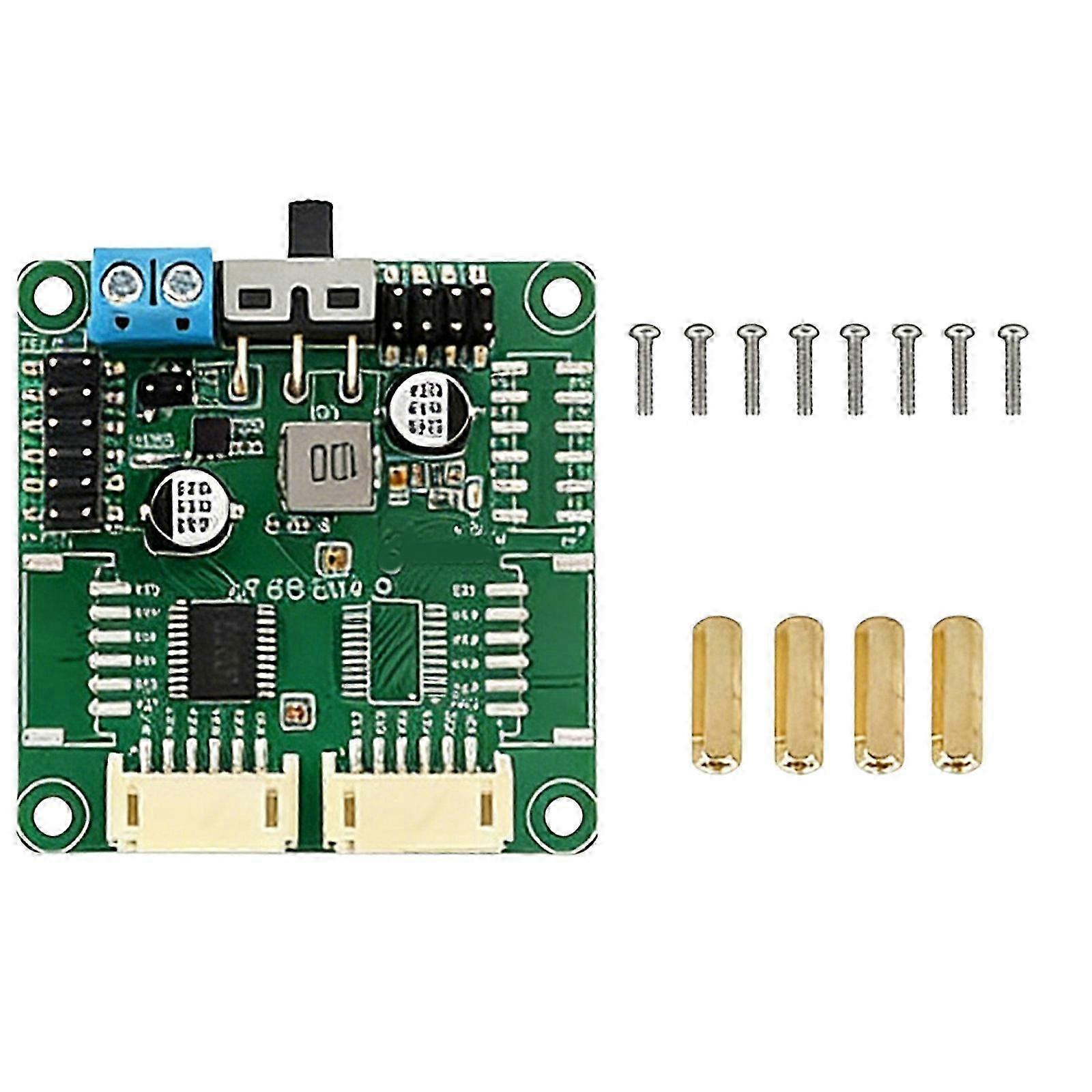 Efficient TB6612 Double Motor Driver Board Supports Encoding Feedback And Multiple Controllers Multicolor