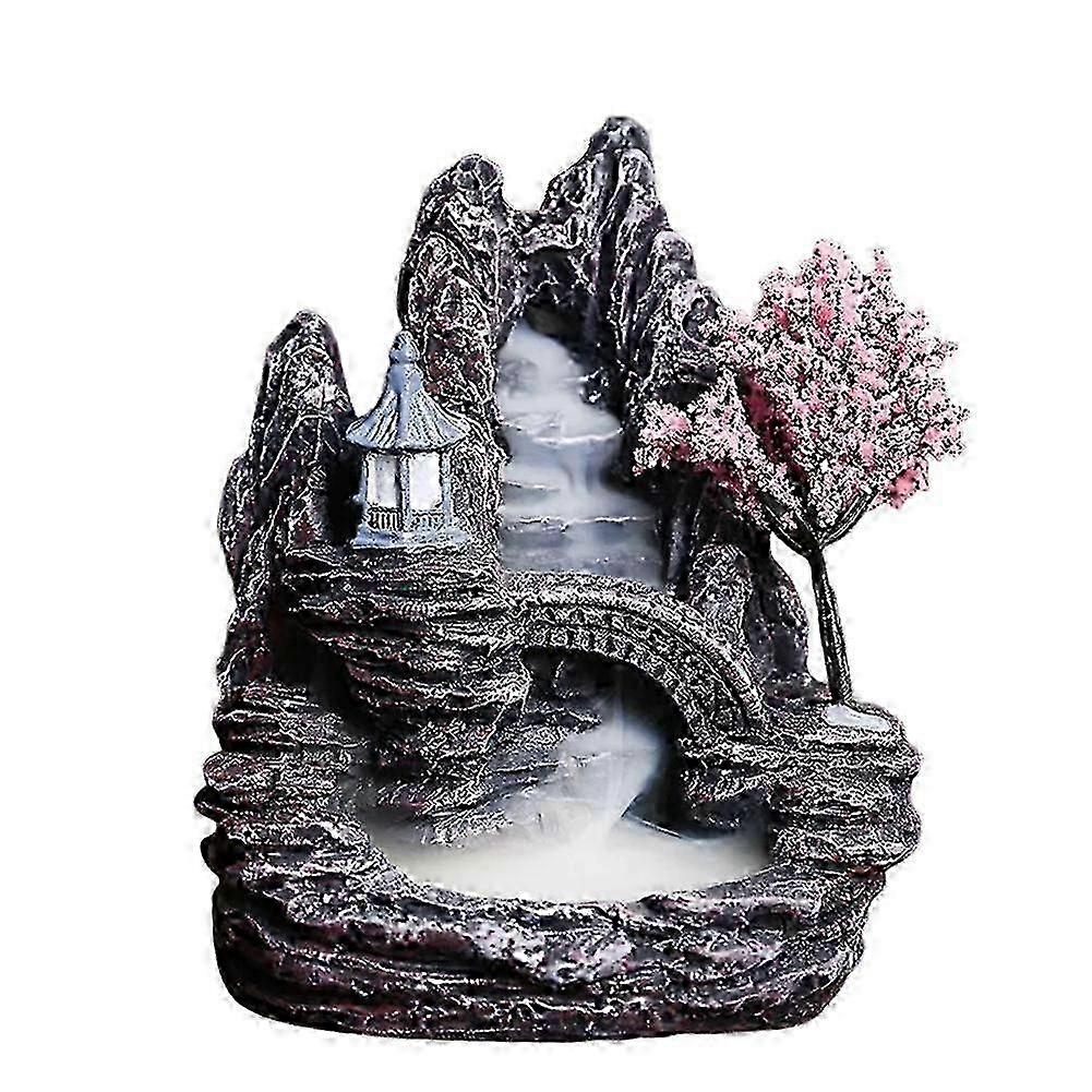 Tranquil Backflow Incense Burner Resin