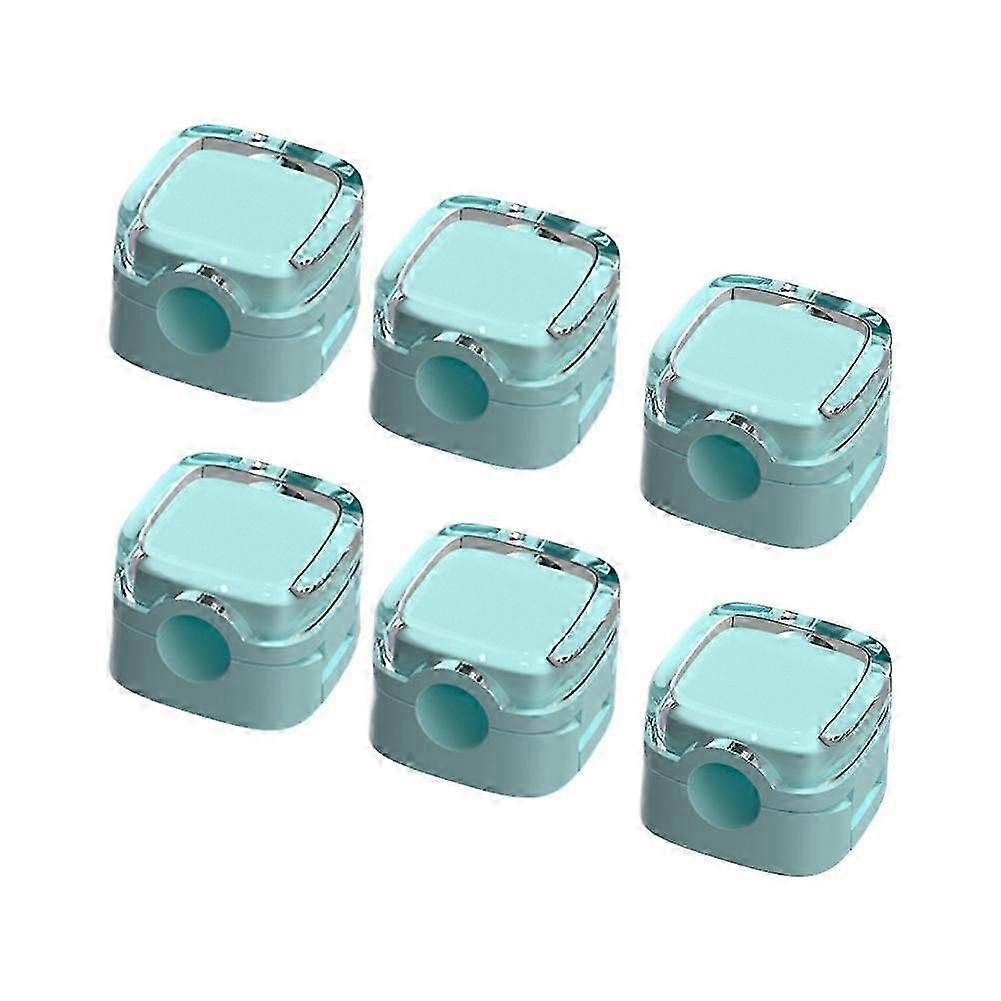 Magnetic Snap Cable Organizers 6-Pack