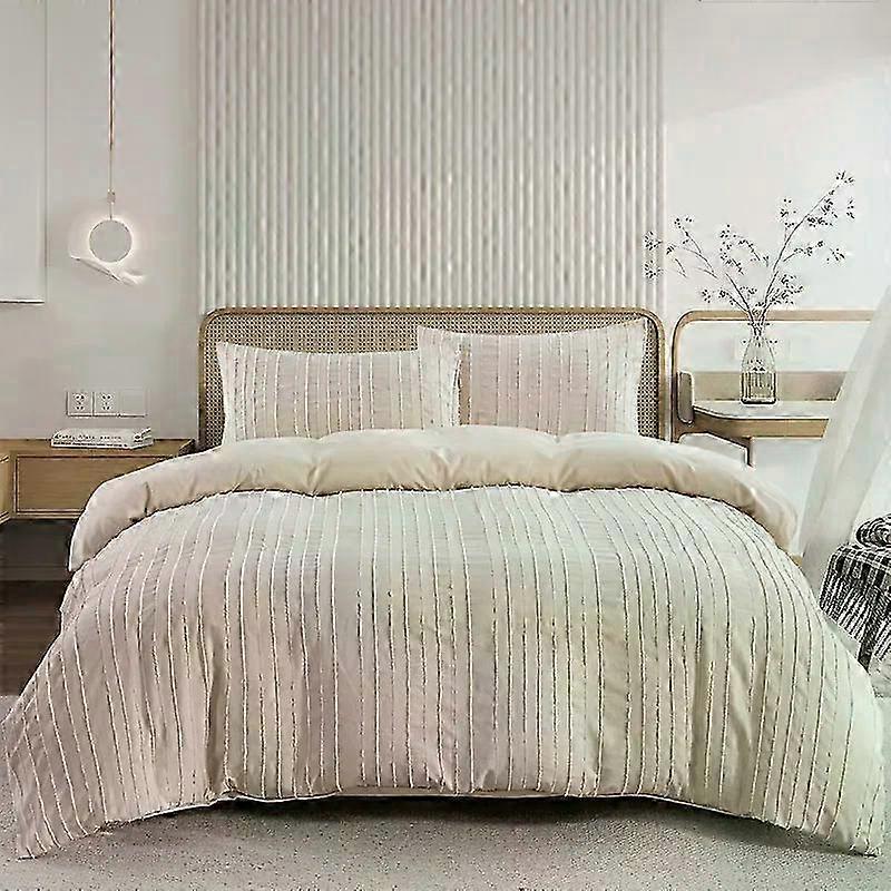 Boho Embroidered Duvet Cover Set