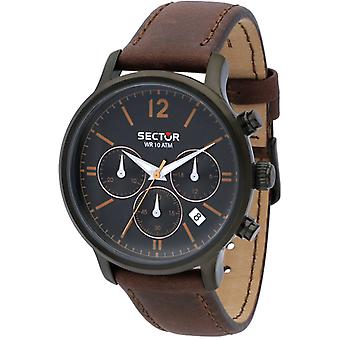 Sector 640 Quartz Analog Man Watch with Cowhide Bracelet R3271693001