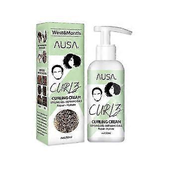 3pcs Curling Moisturizing Perm Hair Care, Fluffy Styling Elastin, Hairdressing Curly Hair Products, Hair Cream Curls Spray.A3