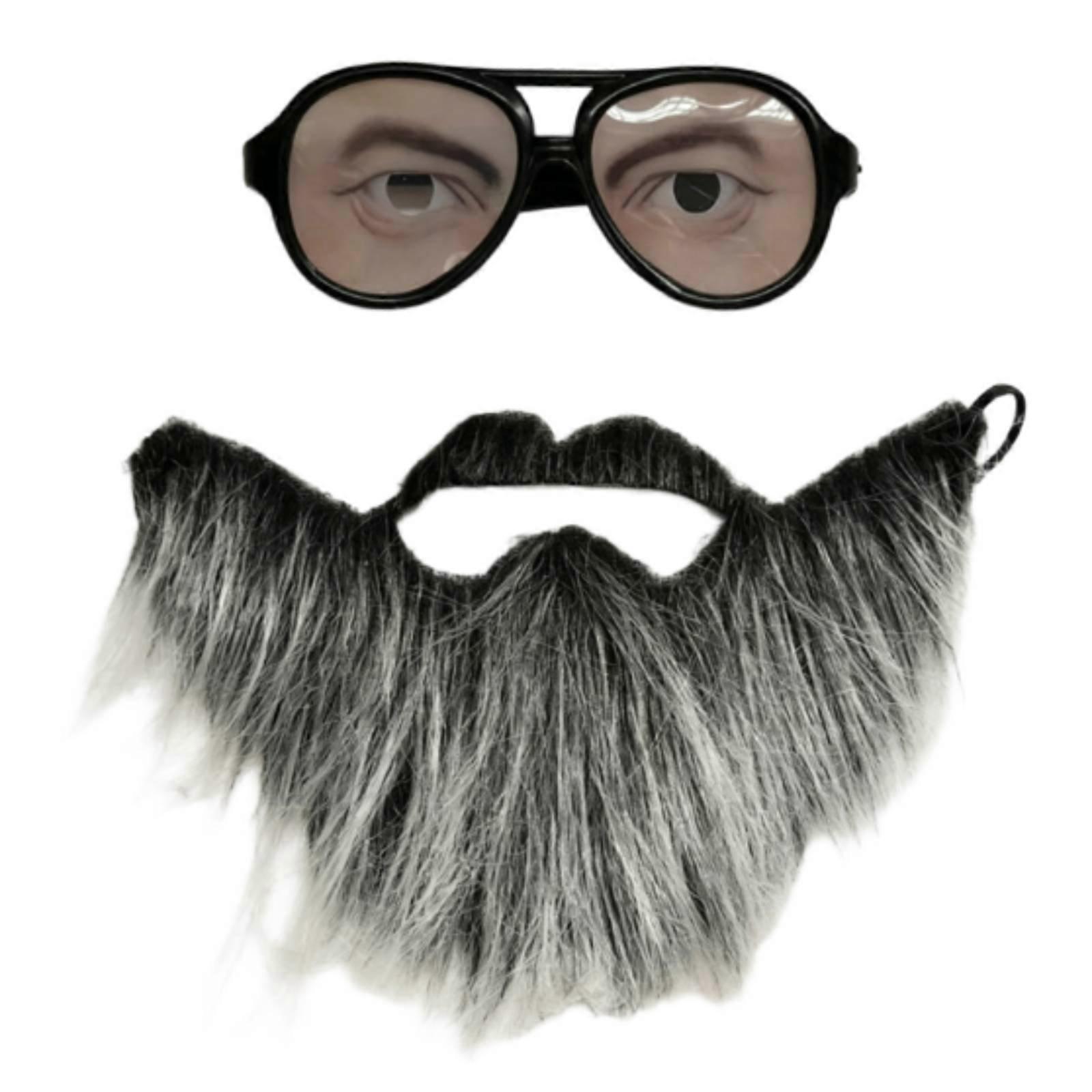 Fake Mustache Beard Set Stage Performance Self Beard Natural Look