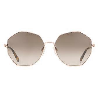 Tommy Hilfiger TH 2094/S DDB/HA Full Rim Copper Gold Women Geometric Sunglasses UV2 Original