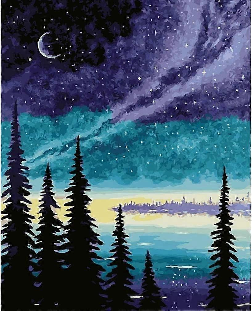 5D Diamond Painting Star Tree Kit