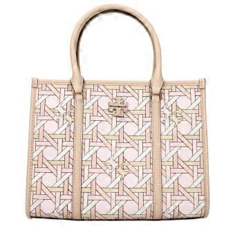 Tory Burch Pink Fabric Handbag