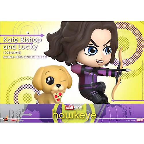 Hawkeye Kate Bishop & Lucky Collectible Cosbaby Approximately 3.5