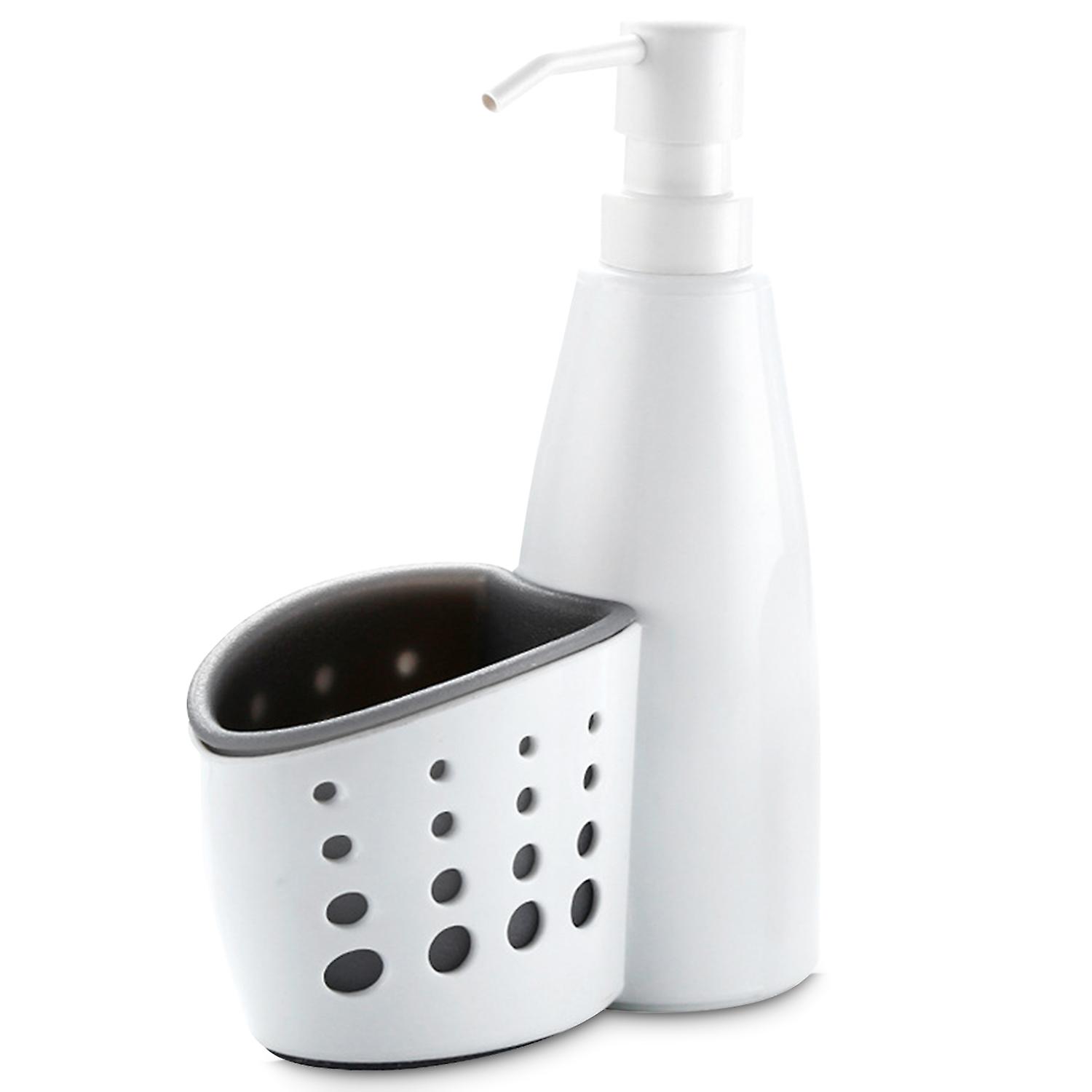 400ml Bathroom Soap Dispenser With Sponge Holder