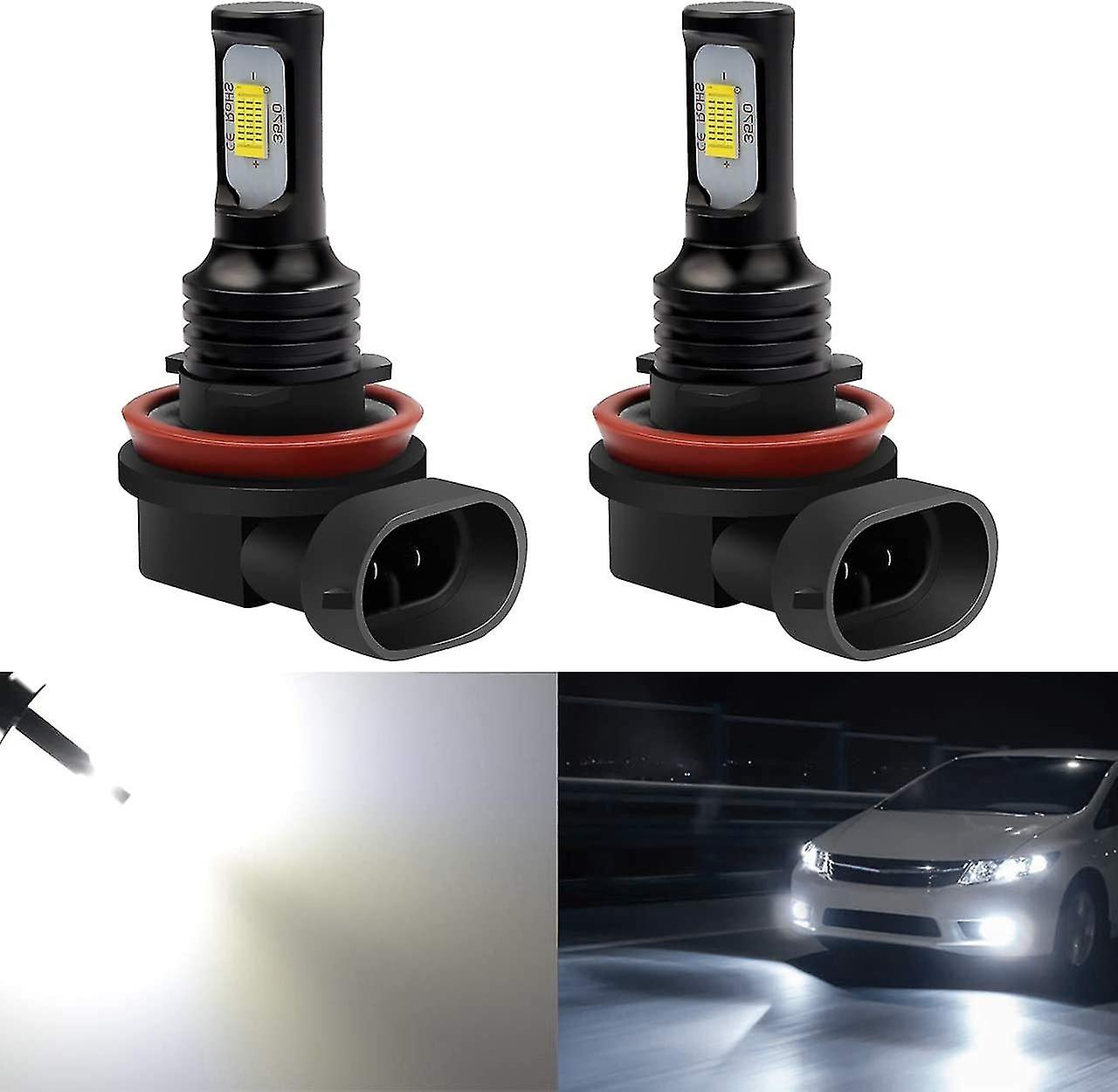 2400 Lumens Extremely Bright Newest 3570 H11 H8 H9 Led Fog Lights Only For Drl Daytime Running Light