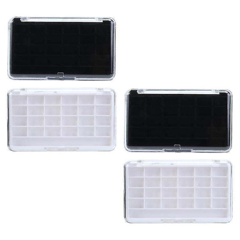 11.5X6.7cm Refillable Makeup Palettes & Cases 4pcs Eye Shadow Box Empty Box Diy Lipstick