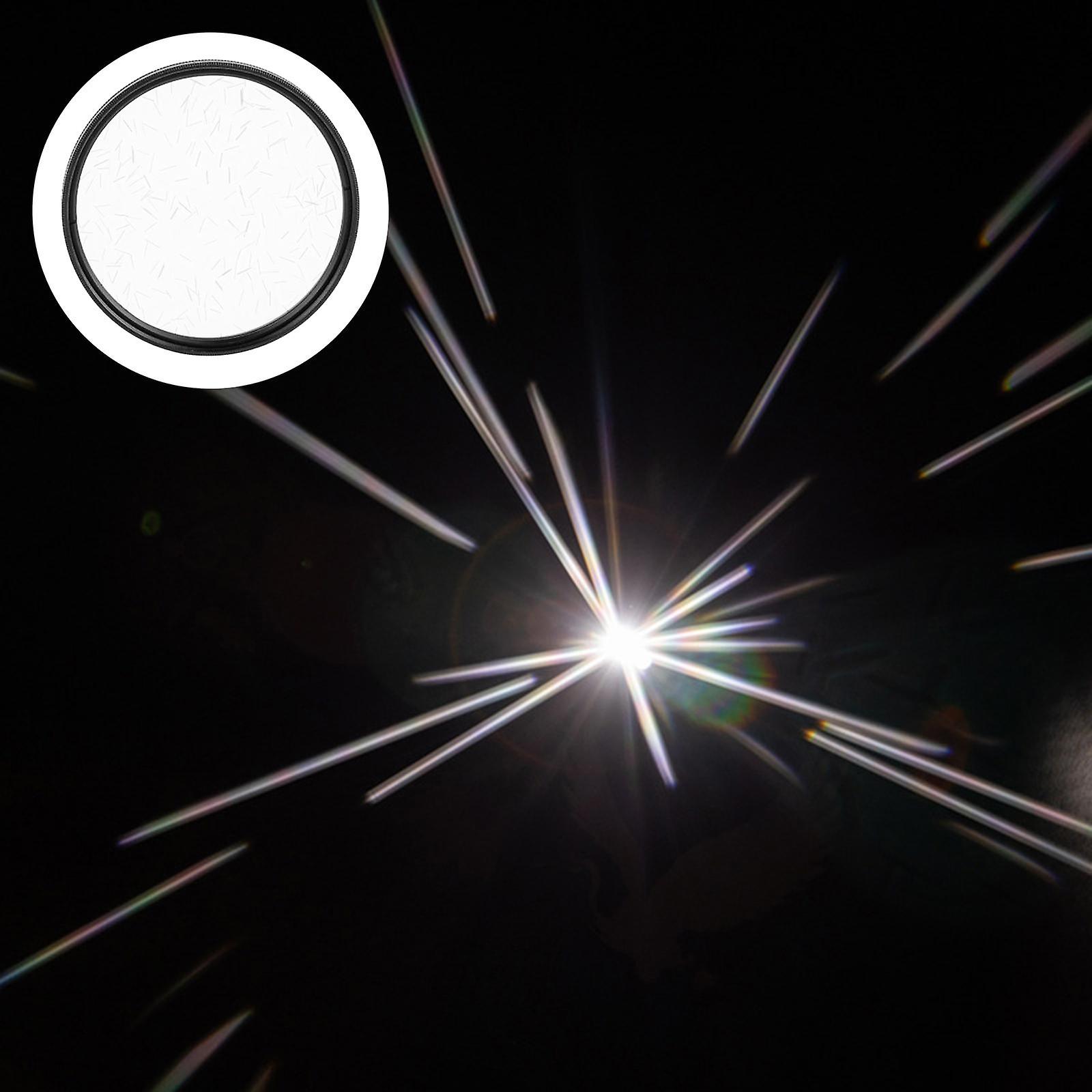 Starlight Effect Filter Special Effects Filter for DSLR Cameras Recording 82mm