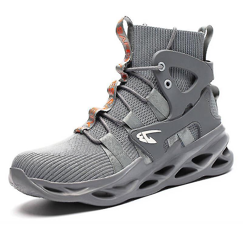 Herre Sneakers Åndbar Letvægts Stål Tå Sikkerheds arbejdssko 2d799
