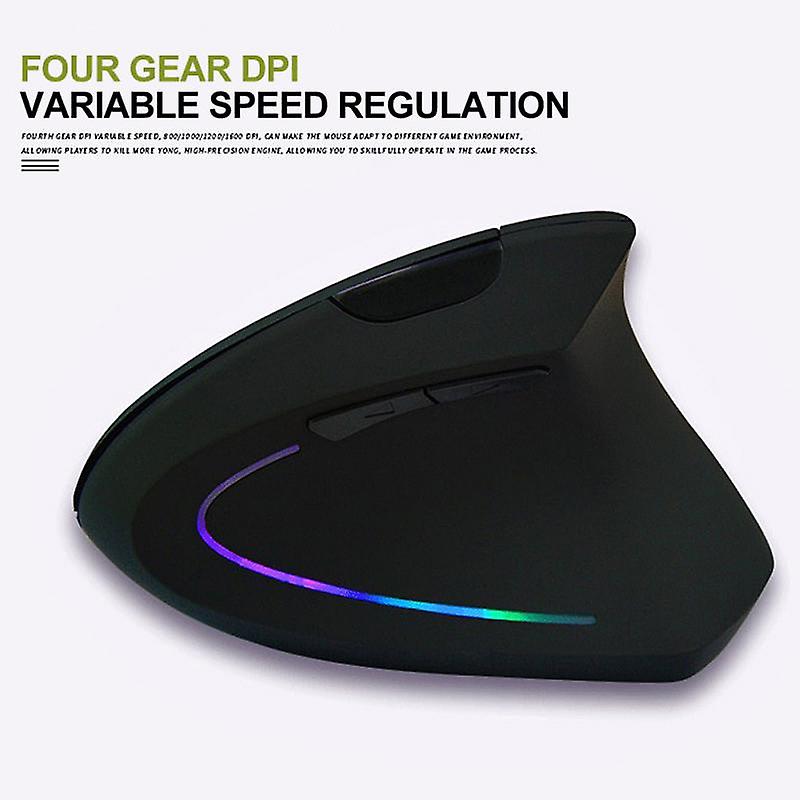 New Wireless Vertical Gaming Mouse Optical Ergonomic Mice 1600dpi Gamer Mouse