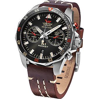 Rocket Men's Watch Analog Quartz with Cowhide Bracelet 6S21-225A618