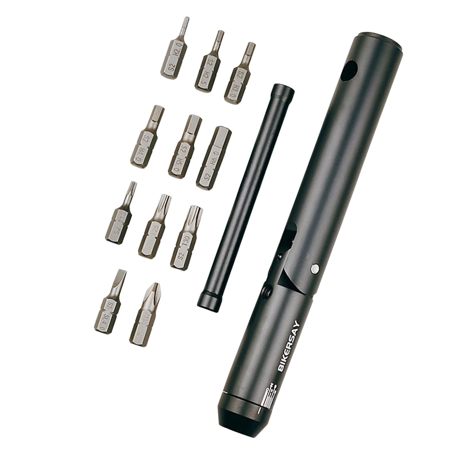 Bicycle Maintenance Kit Adjust Socket Spanner Bike Torque Wrench Set Black