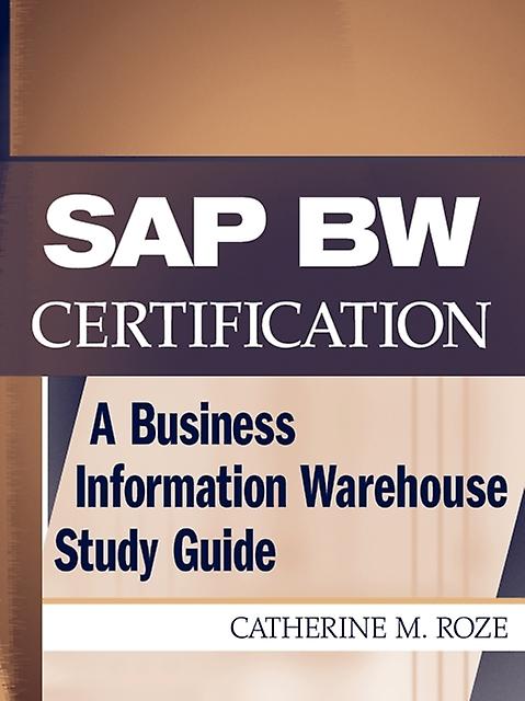 Sap Bw Certification by Roze Paperback