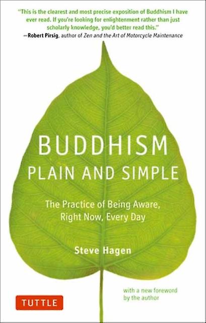 Buddhism Plain And Simple by Steve Hagen Paperback Book