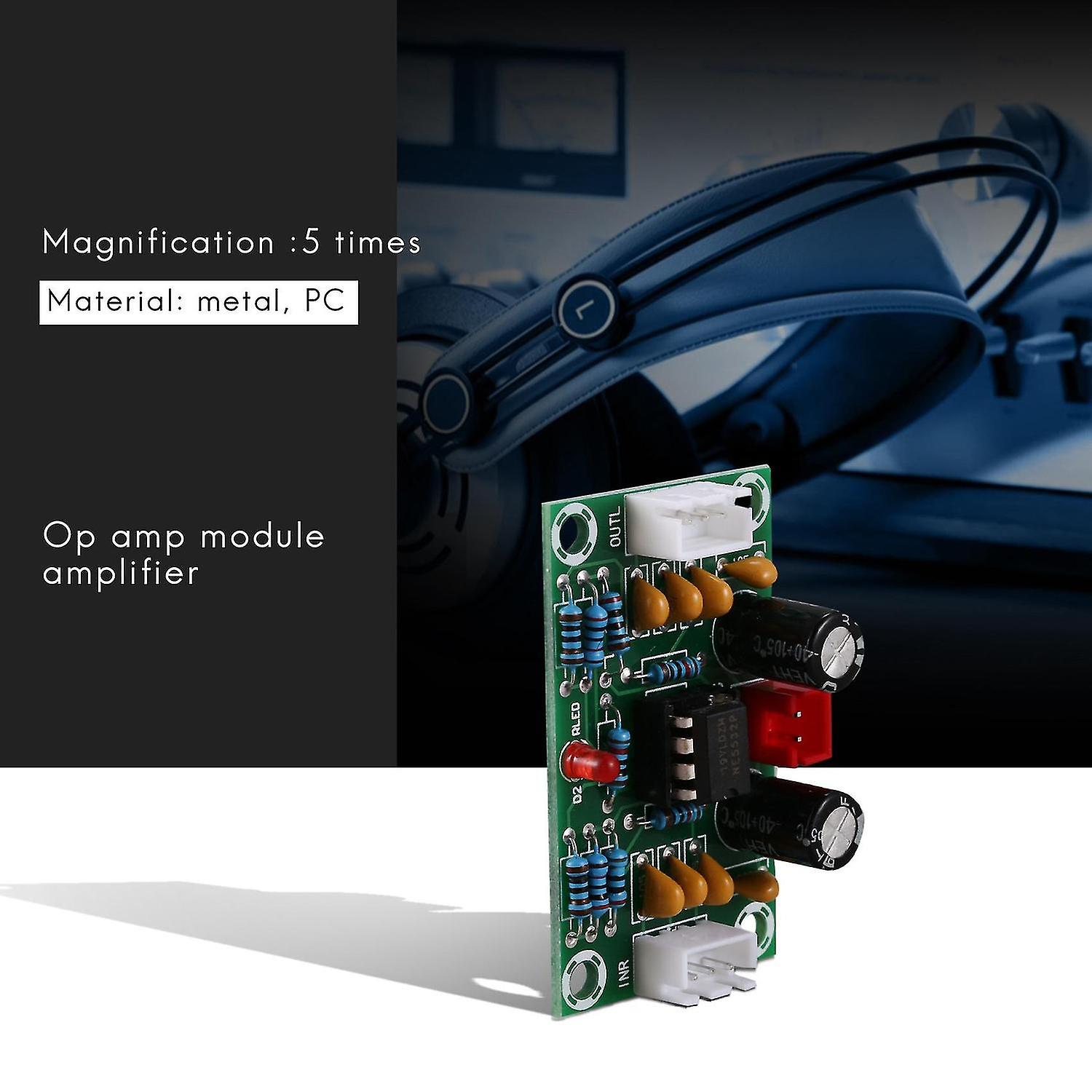 Mini Preamp Op Amp Module Amplifier Dual Chl Ne5532 Preamplifier T ...