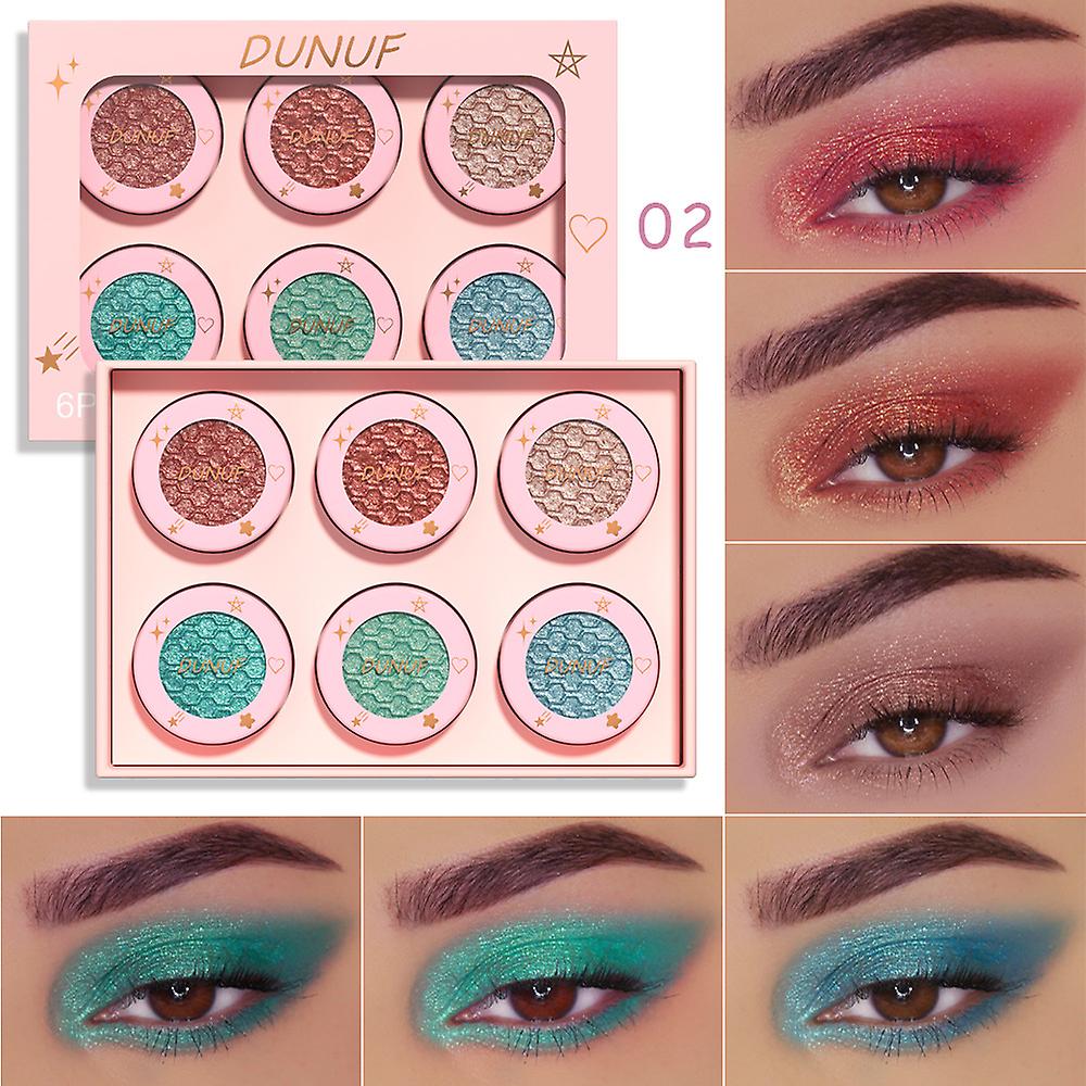 6 Pack Mashed Potato Eye Shadow New Product Eye Shadow Women's Mashed Potato Eye Shadow