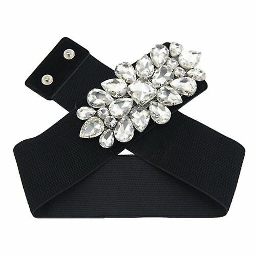 Women's Stretchable Elasticated Buckle Belt