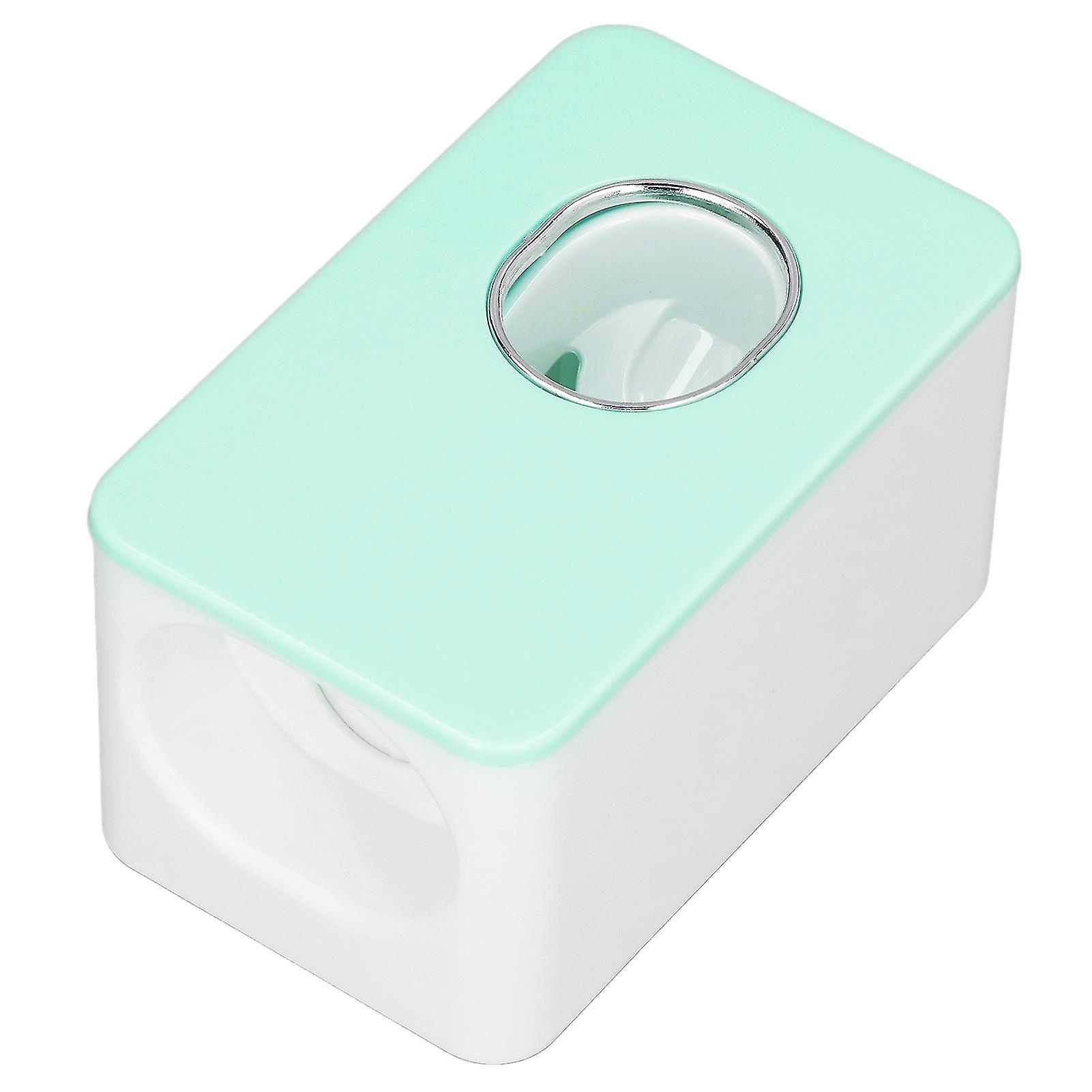Automatic Toothpaste Dispenser Wall Mounted ABS Green 11.2x7x6cm