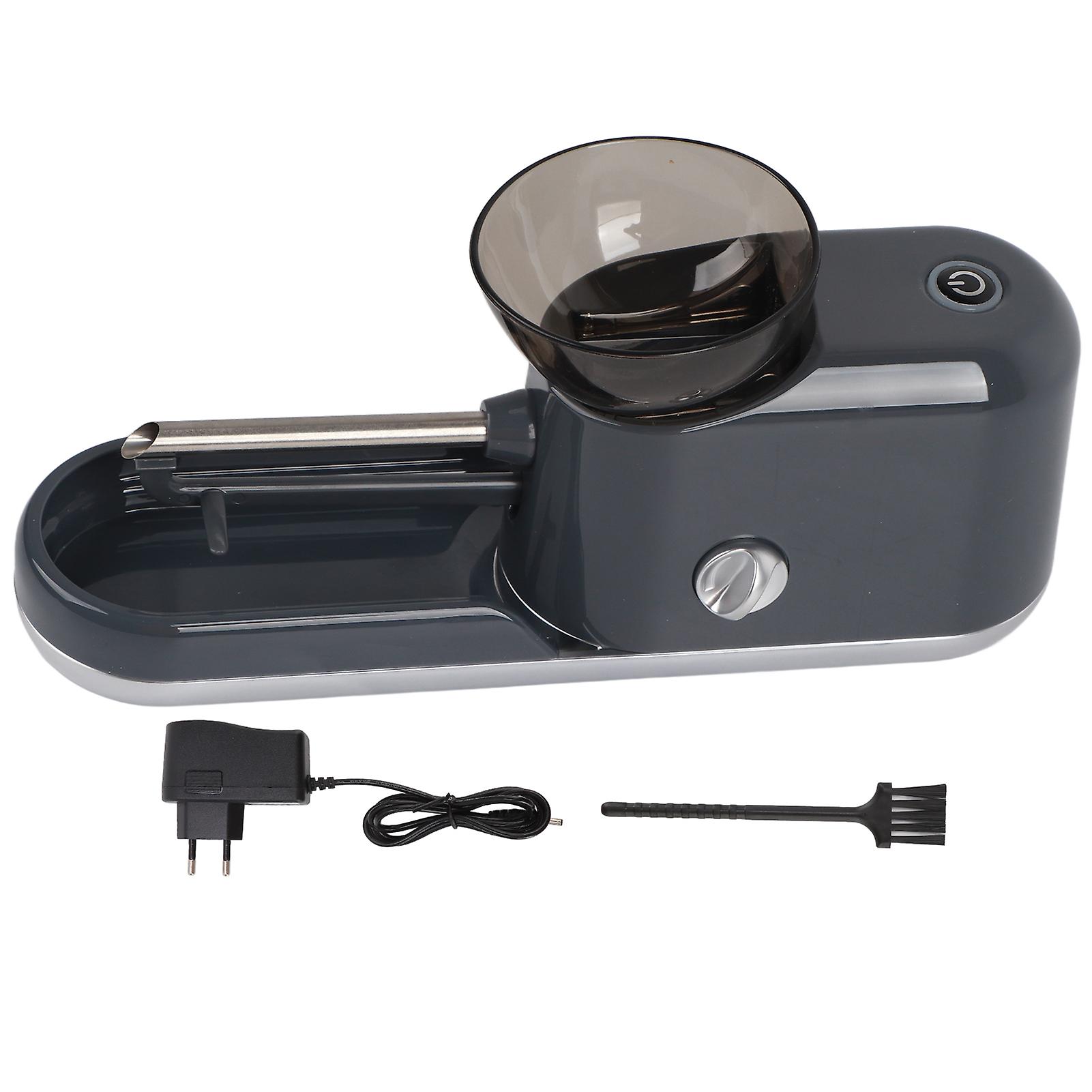 Elektrische Sigaret Rolling Machine Tabak Injector - Automatische Rookroller voor Sigaret Maken - Grijs (110-240V)
