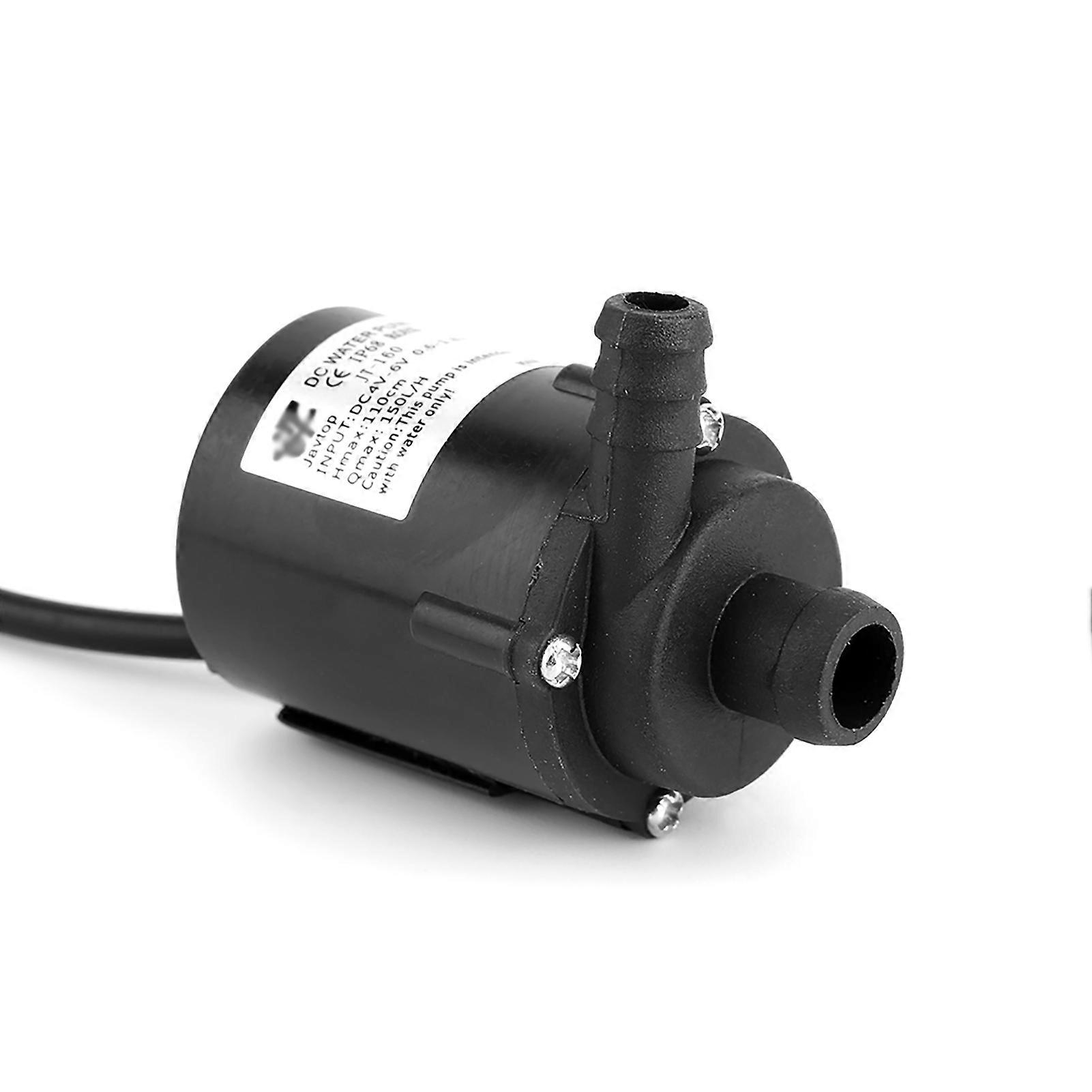 TICFOX Micro DC Brushless Water Pump 6V 150l H Micro Brushless Submersible Water Pump Motor Cooling Pump USB GD