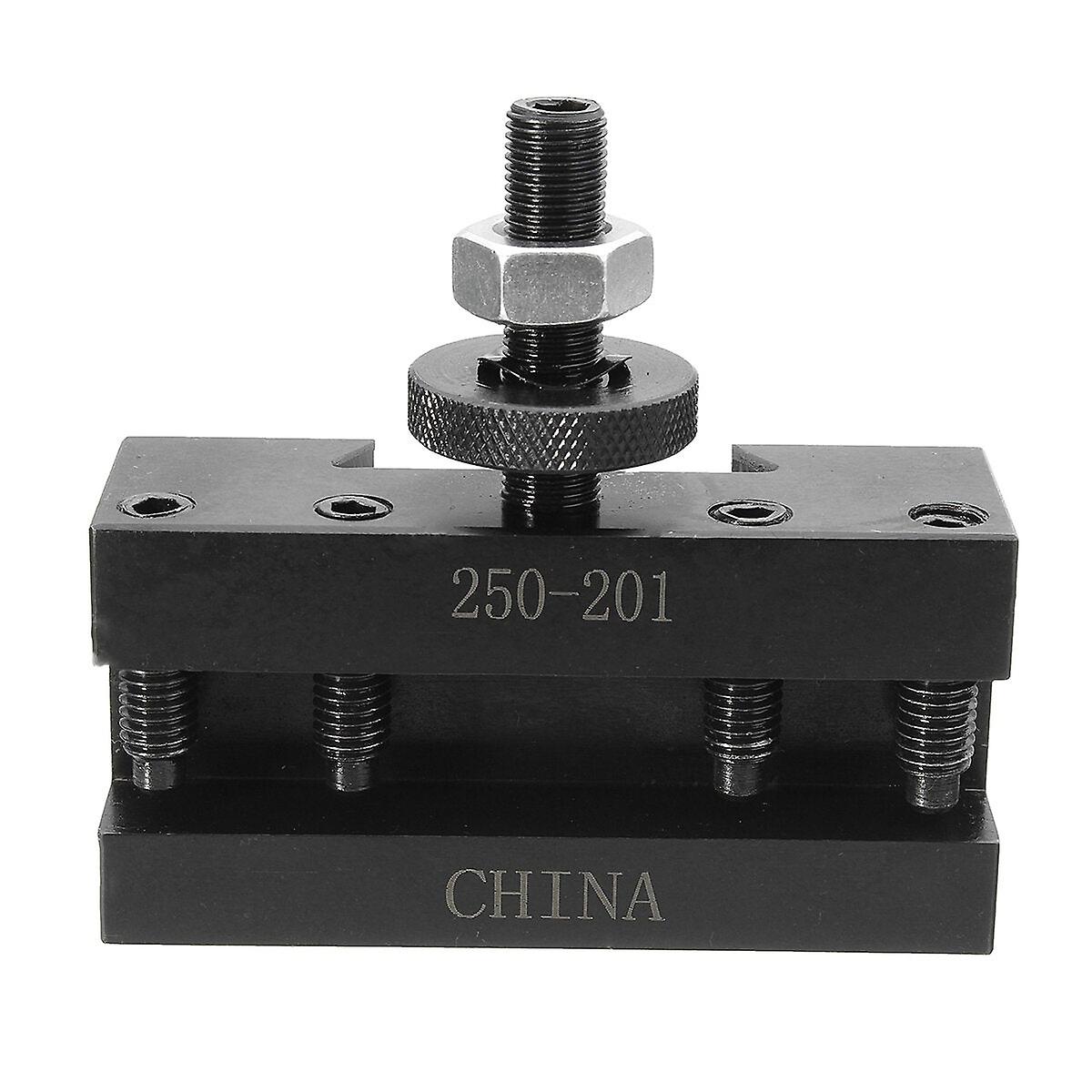 2Pcs Turning And Facing Holder Quick Change Tool Post And Tool Holder Lathes Kit