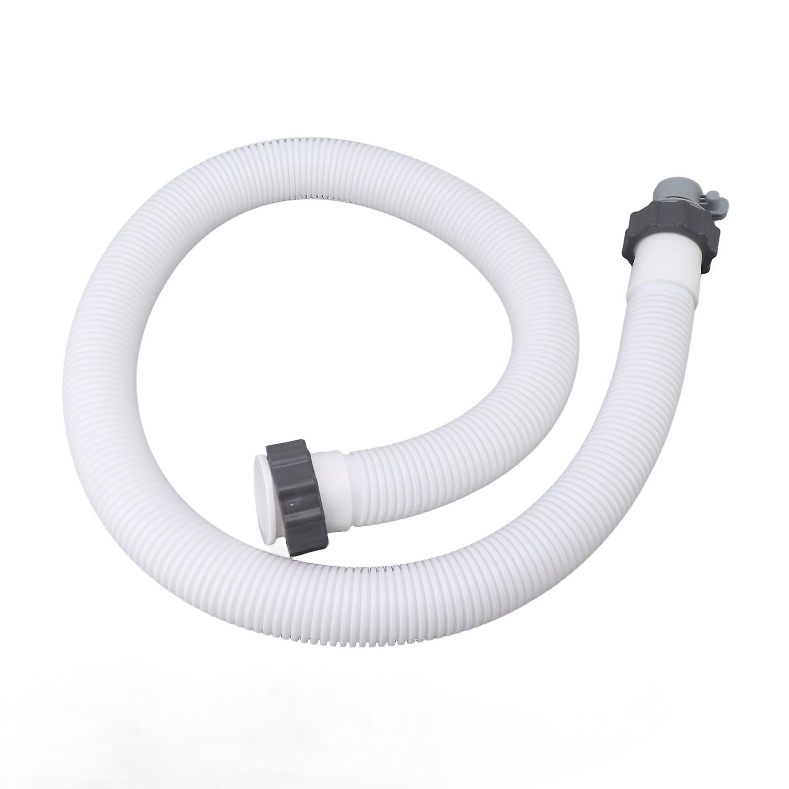 1.5in Diameter 59in Long Accessory Pool Pump Replacement Hose Filter Pump Hose Includes 1 Hose Adapter 