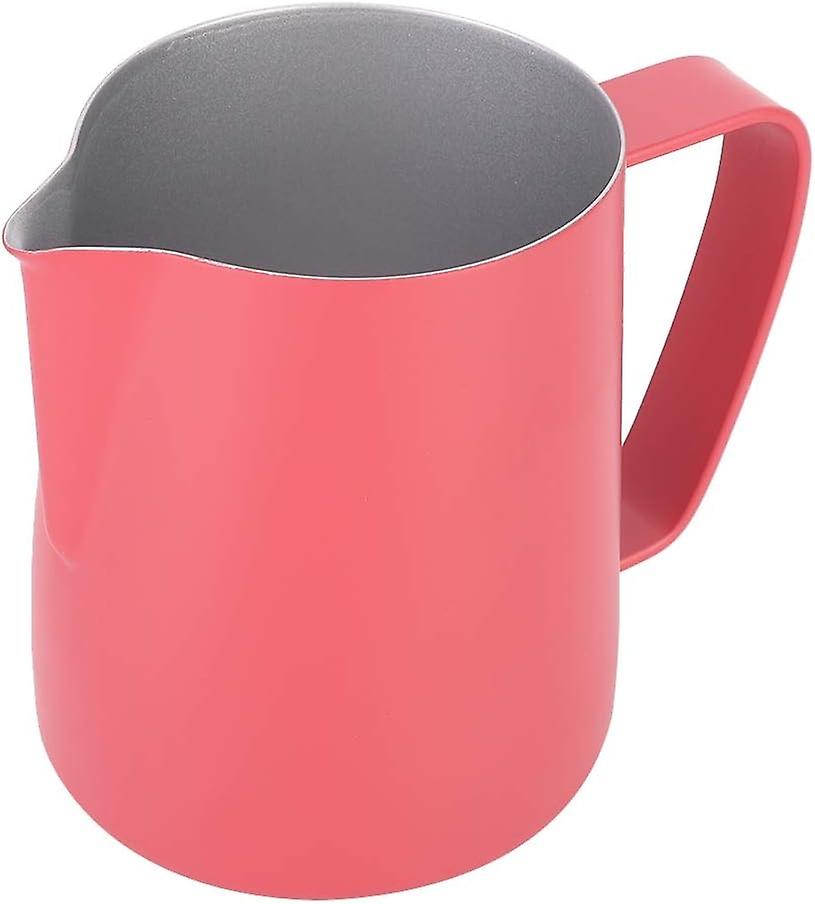 Coffee Pitcher, Multifunctional Cup, Exquisite Spout Design, Easy to Operate, for Coffee Shop(rose R