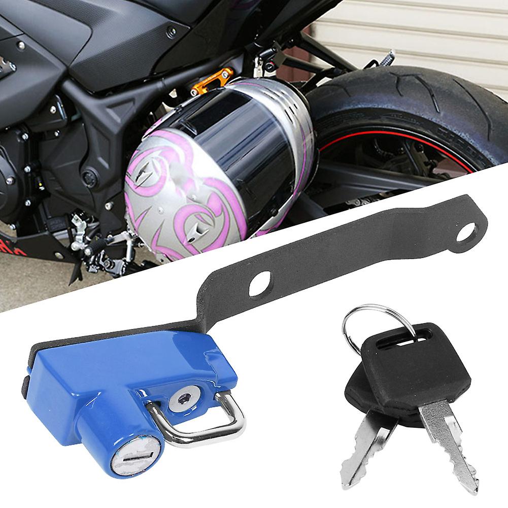 Aluminium Alloy Helmet Lock for MT25 MT03 YZF R25 R3 2014-19 Blue